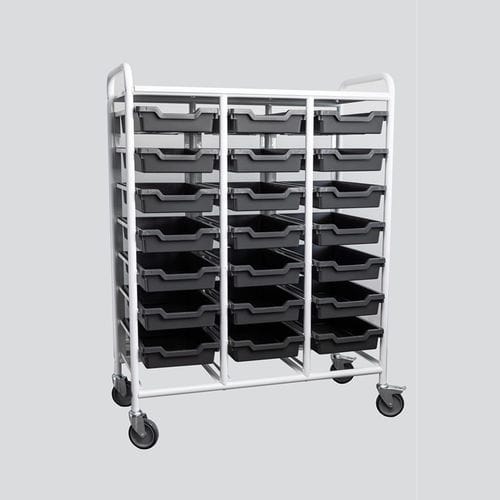 Carrello ospedaliero - KM154 - Kongamek - per uso generale / di stoccaggio / con piano di appoggio