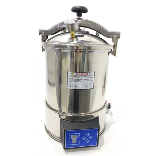 Sterilizzatore medico a vapore - 18HD - Hefei Qianbaijian Medical Equipment - portatile / elettrico / in acciaio inossidabile