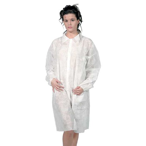 Camice ospedaliero unisex - 7008 - FRim - monouso / in tessuto non tessuto