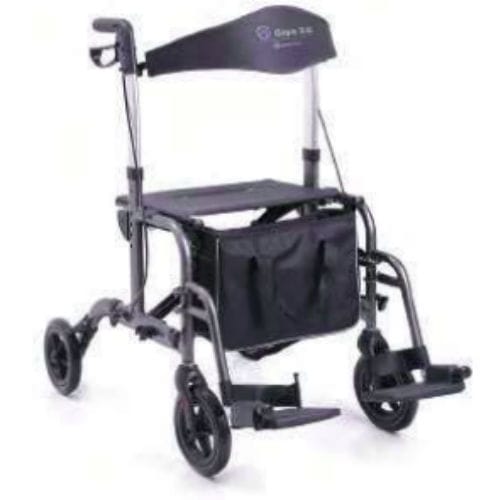 Deambulatore rollator a 4 ruote - feola Tecnologie ortopediche e sanitarie srl - con sedile / con cestello