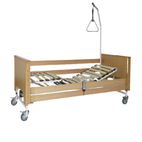 Letto da ospedale - feola Tecnologie ortopediche e sanitarie srl - elettrico / ad altezza regolabile / con rotelle