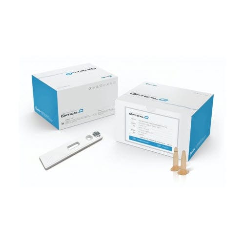 Kit di test di malattie tiroidee - Optical Q™ - OptiBio Co., Ltd. - di tireotropina / di T4 totale / di siero