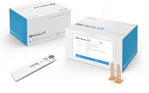 Kit di test per malattie cardiovascolari - Optical Q™ - OptiBio Co., Ltd. - cTnI / di troponina cardiaca T / di siero
