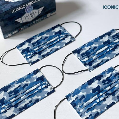 Mascherina chirurgica di tipo II - CAMO - Iconic Medicare - in polipropilene / senza lattice / per adulti