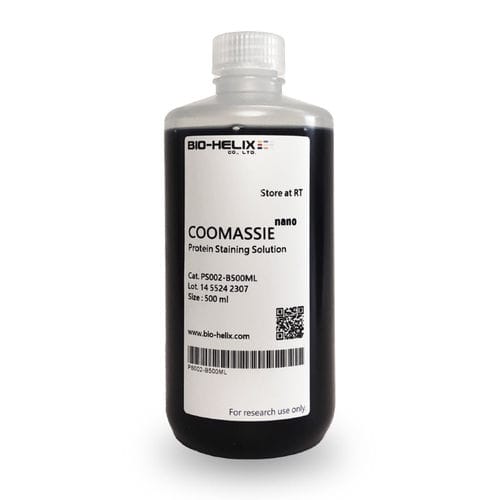 Reagente in soluzione - COOMASSIE nano - Bio-Helix - soluzione colorante / colorante / scala proteica