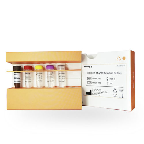 Kit di test per diagnosi COVID-19 - QP019T-0100 - Bio-Helix - SARS-COV-2 / clinico / nasofaringeo