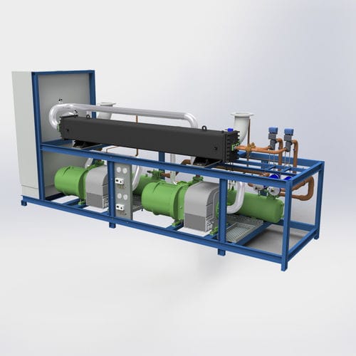 Dispositivo di raffreddamento da laboratorio da terra - kws-I - technotrans systems GmbH - con raffreddamento ad aria / con raffreddamento ad acqua
