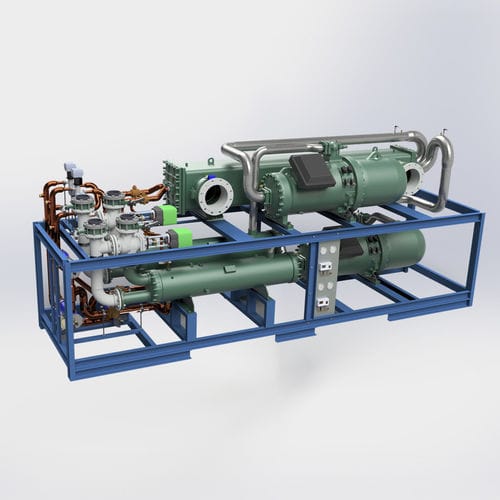 Dispositivo di raffreddamento da laboratorio da terra - kws-w - technotrans systems GmbH - compatto / con raffreddamento ad aria / con raffreddamento ad acqua