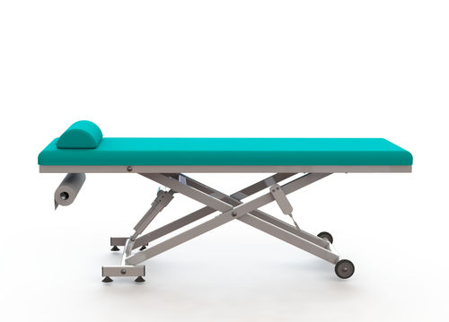 Lettino da visita per fisioterapia - WIND E 01 - ALATURCA - elettrico / ad altezza regolabile / con rotelle