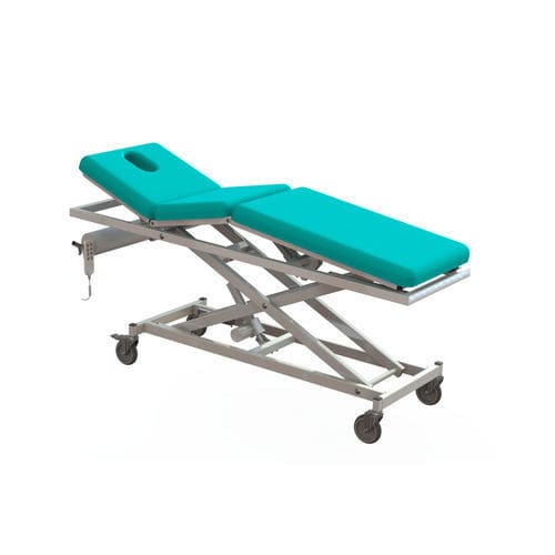 Lettino da visita per fisioterapia - WIND RIGID E 03 - ALATURCA - elettrico / ad altezza regolabile / con rotelle
