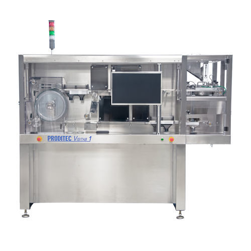 Sistema di ispezione ottico - VISITAB 1 - PRODITEC - automatizzato / controllabile tramite PC / per industria farmaceutica