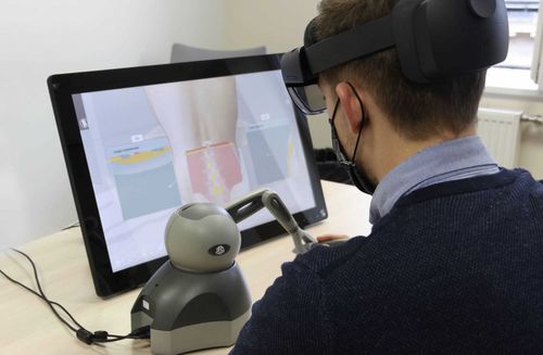 Simulatore didattico - Sim&Care - InSimo - per puntura lombare / per assistenza generale / workstation