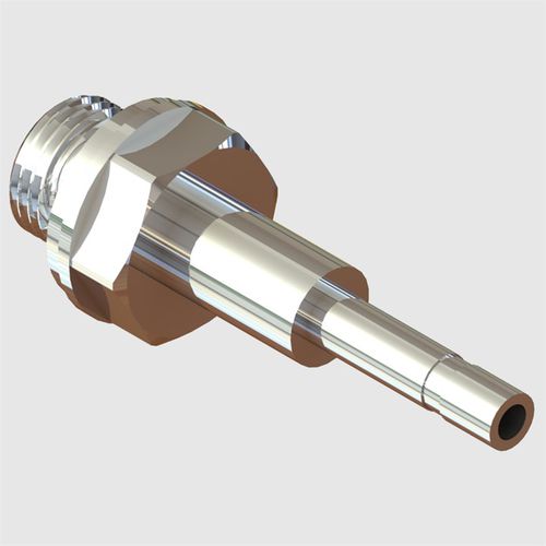 Adattatore maschio - E-F-170730 - The West Group Ltd - per dispositivi medici / in ottone / dritto