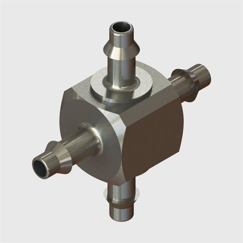 Connettore per dispositivi medici - E-F-210442 - The West Group Ltd - in ottone / flessibile