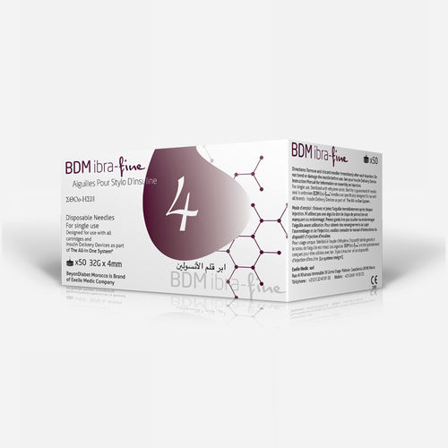 Ago per iniezione di insulina - Ibra Fine - MEDISEC Healthcare - sterile / ipodermico / penna