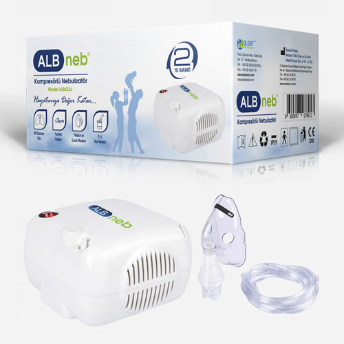 Nebulizzatore pneumatico - Albneb - MEDISEC Healthcare - per uso generale / da tavolo / con compressore