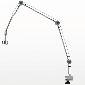 Braccio di supporto per ventilatori polmonari - WYAM020 - Taizhou Weiye Machinery Manufacturering Co.,ltd - medico / su guida di scorrimento / in acciaio inossidabile