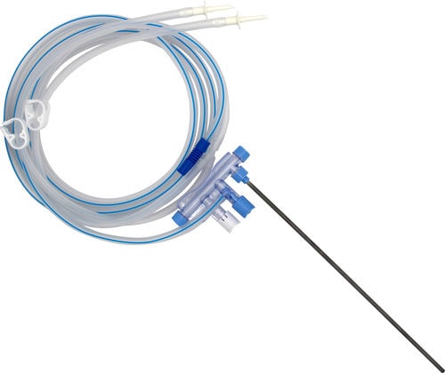 Cannula di aspirazione - S105 series - Enmind - di irrigazione / dritta / monouso