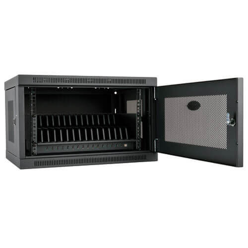 Armadio per caricamento di PC tablet - CS16USB - TRIPP-LITE - per ospedale / mobile / con ripiano