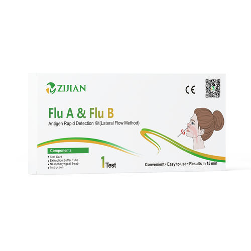Kit di test per malattie infettive - Shenzhen Zijian Biotechnology Co., Ltd. - per antigeni / dell'influenza A / dell'influenza B