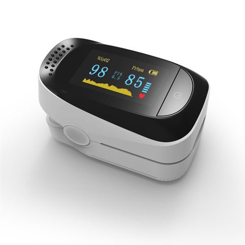 Pulsossimetro da dito - Hubei CFULL Medical Technology - medico / per cure domiciliari / a batteria
