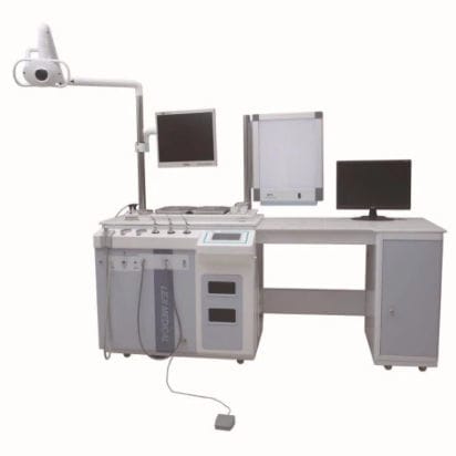 Riunito ORL - LJS7300 - Hubei CFULL Medical Technology - con illuminazione / con monitor
