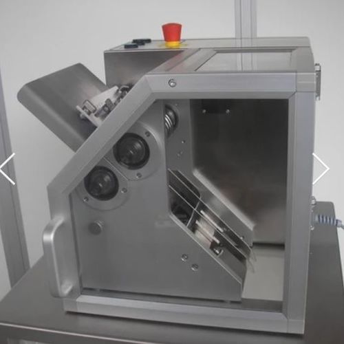 Deblisteratrice semiautomatica - C3 - Nuova ICS Automazione - da banco / mobile / per lattine