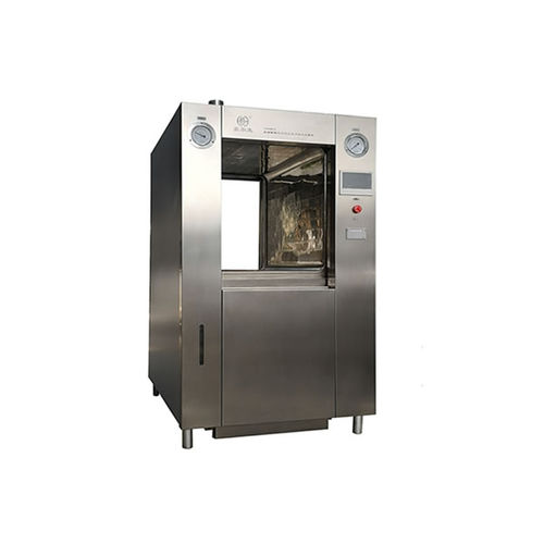Sterilizzatore medico a vapore - HX-65X78BID-6P - Jiangsu Huaxi Medical Equipment - da terra / verticale / a carico frontale