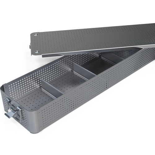 Contenitore di sterilizzazione per strumenti - HX-USC - Jiangsu Huaxi Medical Equipment - per endoscopio / per consumabili / in acciaio inossidabile