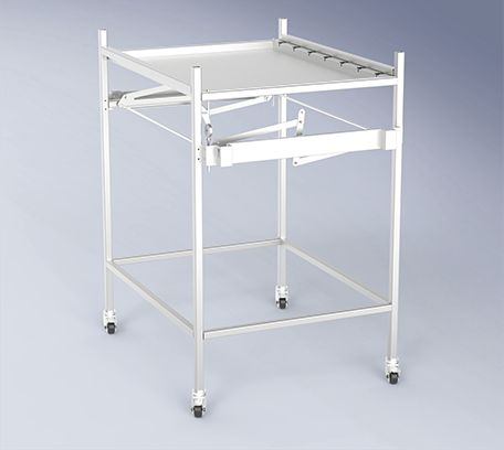 Carrello medico - T-480 - Jiangsu Huaxi Medical Equipment - per dispositivi medici / di carico / par paziente umano