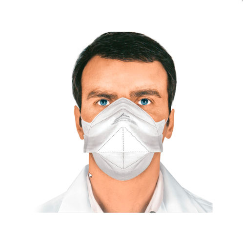 Mascherina di protezione FFP2 - MPB2.1 - PAUL BOYE TECHNOLOGIES - in polipropilene / a diamante / per adulti