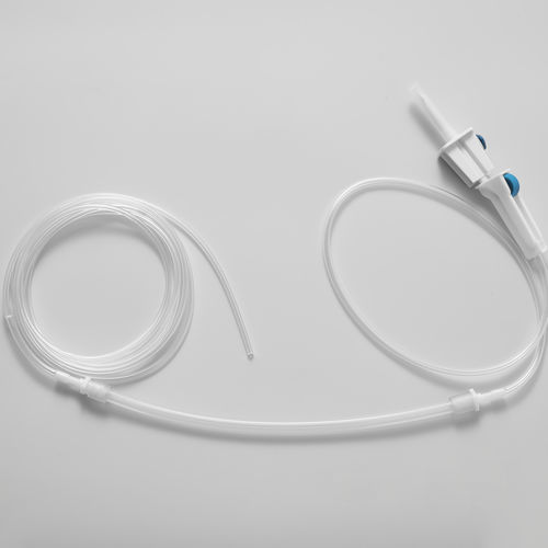 Tubo dritto - Nouvag  - Suzhou New District Mingji Polymer Medical Equipment Co., Ltd. - flessibile / trasparente / monouso