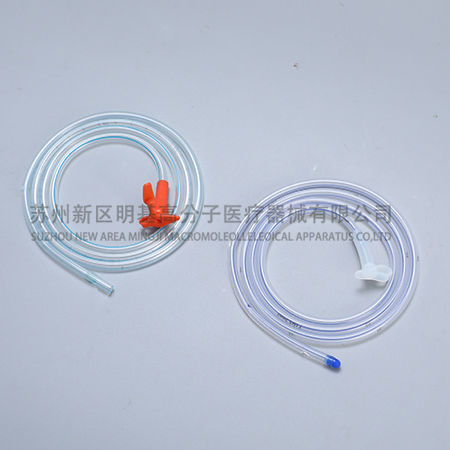Set per nutrizione enterale in polivinilcloruro (PVC) - Suzhou New District Mingji Polymer Medical Equipment Co., Ltd. - in silicone
