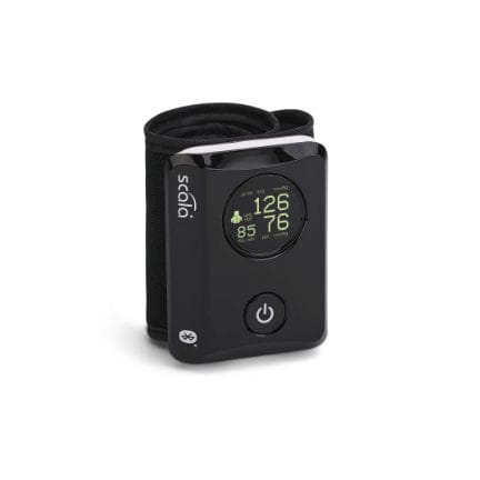 Sfigmomanometro elettronico automatico - Smart  - SCALA Electronic - per polso / Bluetooth / con bracciale integrato
