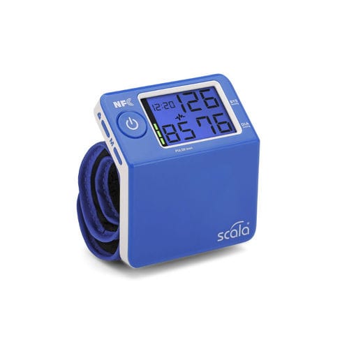 Sfigmomanometro elettronico automatico - SC 7400 - SCALA Electronic - per polso / con bracciale integrato