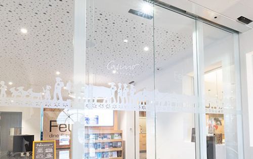 Porta per struttura sanitaria - STA 20 Frameless - KOS Spezialtüren GmbH - scorrevole / in vetro / automatica