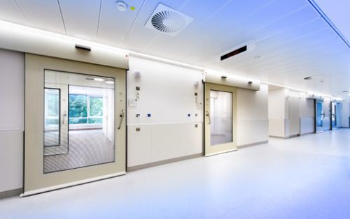 Porta di protezione - CLEAN K1-A / K2-A - KOS Spezialtüren GmbH - di radioprotezione / per ospedale / per camera bianca