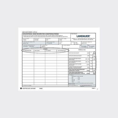Software per ospedale - Form 5 - LANDAUER - odontoiatrico / veterinario / di gestione dei referti dei pazienti