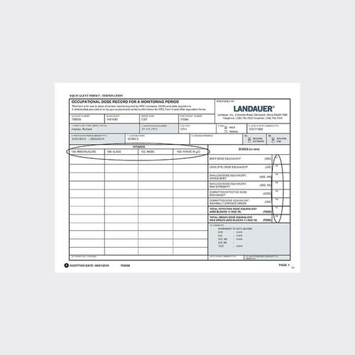 Software medico - Form 5 - LANDAUER - odontoiatrico / veterinario / per reportistica