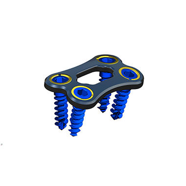 Placca per artrodesi per vertebra cervicale - ISpine ACP-Ⅰ/Ⅱ - Zhejiang Jiayou Medical Device - 1 livello