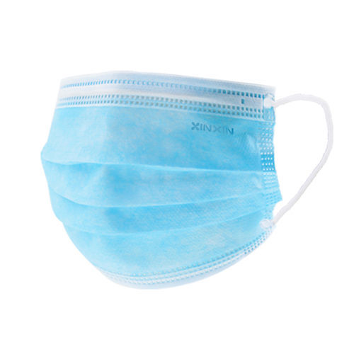 Mascherina chirurgica EN14683 - 0003 - Xiantao Xinfa Plastic Products - standard ASTM / per adulti / blu