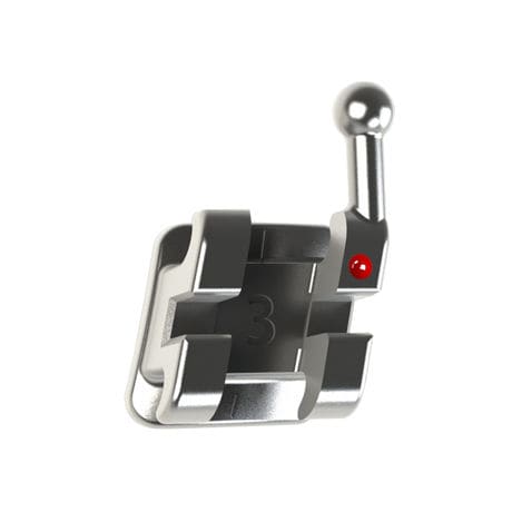 Bracket ortodontici in metallo - Atua  - Innovative Material and Devices, Inc. - twin / curvo / a bassa frizione