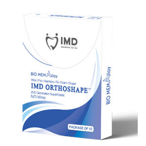 Filo ortodontico rettangolare - BIO MEMAlloy - Innovative Material and Devices, Inc. - NiTi