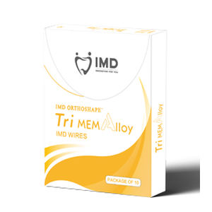 Filo ortodontico arrotondato - Tri MEMAlloy  - Innovative Material and Devices, Inc. - rettangolare / in acciaio inossidabile