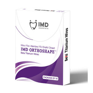 Filo ortodontico in titanio - Beta  - Innovative Material and Devices, Inc.