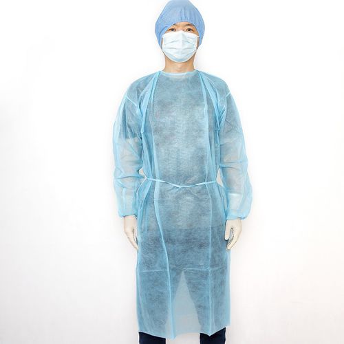 Camice per visitatore unisex - Allmed Medical Products - monouso / traspirante / in tessuto non tessuto
