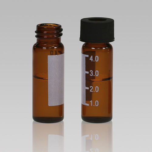 Fiala per HPLC - 4mL 13-425 ND13 V1345 - ZHEJIANG AIJIREN TECHNOLOGY INC. - in vetro borosilicato / graduata / con tappo a vite