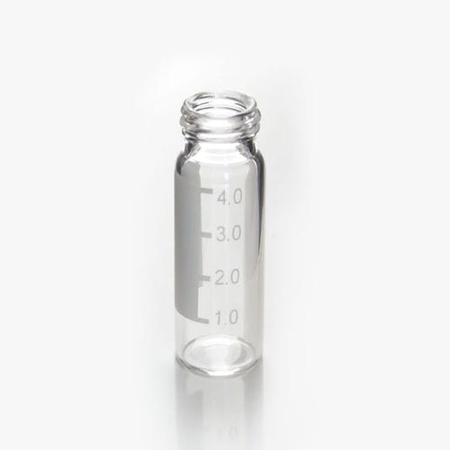 Fiala per HPLC - 13-425  - ZHEJIANG AIJIREN TECHNOLOGY INC. - in vetro borosilicato / graduata / con tappo a vite