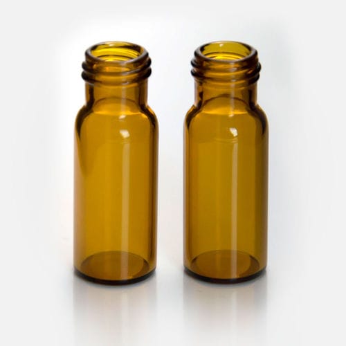Fiala per HPLC - Amber 9mm  - ZHEJIANG AIJIREN TECHNOLOGY INC. - per GC / in vetro borosilicato / graduata
