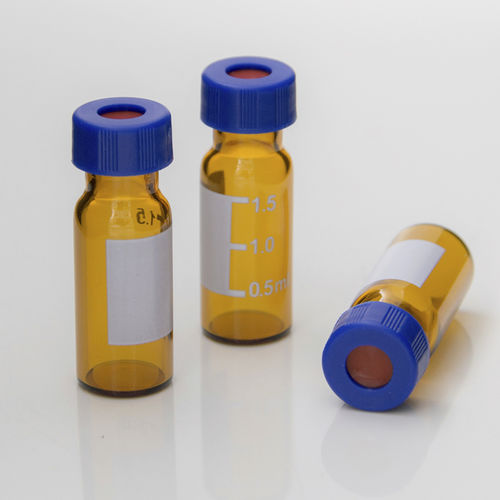 Fiala per HPLC - 9mm Screw  - ZHEJIANG AIJIREN TECHNOLOGY INC. - per GC / in vetro borosilicato / graduata